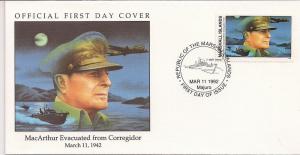 Marshall Islands-MacArthur Evacuated form Corregidor