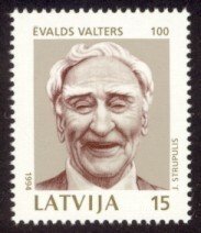 Latvia Sc# 355 MNH Evalds Valters