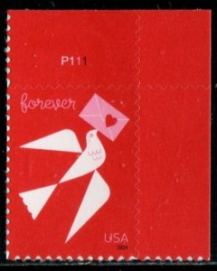 5826 US (66c) Love - Bird w/envelope SA, MNH PNS