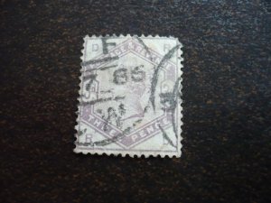 Stamps - Great Britain - Scott# 102 - Used Part Set of 1 Stamp