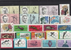 Germany DDR mounted mint Stamps Ref 14787