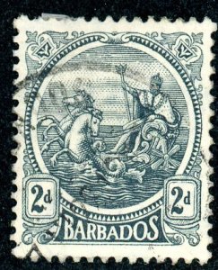 Barbados, Scott #155, Used