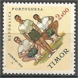 TIMOR, 1962, MNH 2e, Sports Issue. Gymnastics. Scott 316