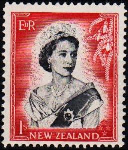 New Zealand. 1953 1s S.G.732 Mounted Mint