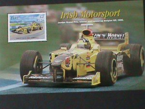 IRELAND-2001 SC # 1300-IRISH GRAND PRIX-RACE CAR MNH S/S VERY FINE-LAST ONE