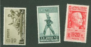 Italian East Africa #4-6  Single