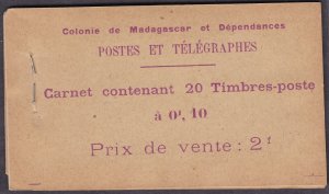 1922 Senegal - Booklet/Carnets/Booklet N°5 10c. Vert MNH /