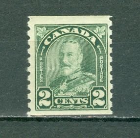 CANADA 1930 GEO V #180 COIL   MINT NO THINS...$6.00