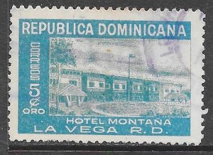 Dominican Republic 440: 5c Hotel Montana, used, F-VF