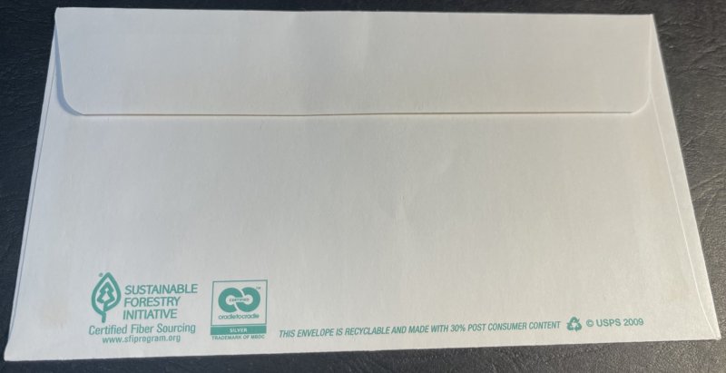 U.S.# U668-MINT/NEVER HINGED--STAMPED ENVELOPE--2009
