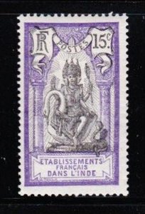 Album Specials Europe French Colonies French India 15c Statue Mint H ES-791