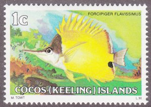 Cocos Islands 34 Forcipiger Flavissimus 1979