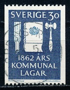 Sweden #610 Single Used