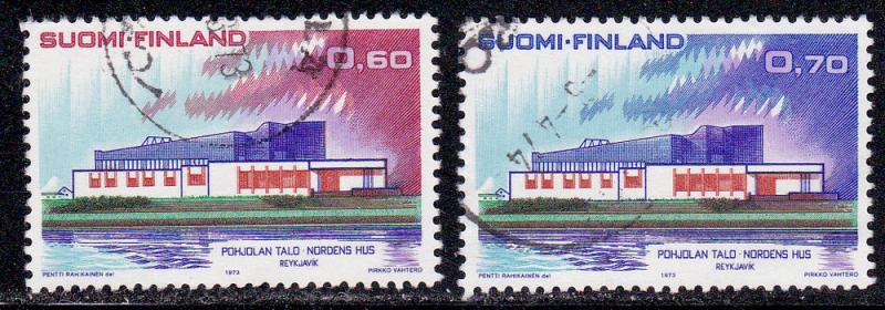 Finland # 527-528, Used, 1/2 Cat.