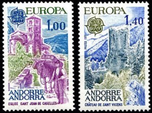 Scott #254-5 Europa MNH