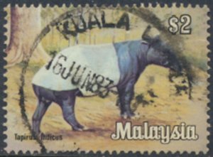 Malaysia    SC# 180   Used  Tapir   see details & scans