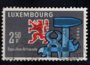 Luxembourg Scott 360 Used  Coat of Arms stamp