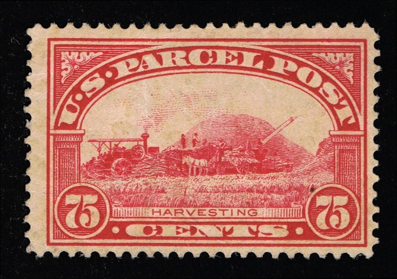 AFFORDABLE GENUINE SCOTT #Q11 F-VF MINT NG CARMINE 1912-1913 PARCEL POST ISSUE 