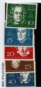 Germany 804a-e Set Mint Hinged