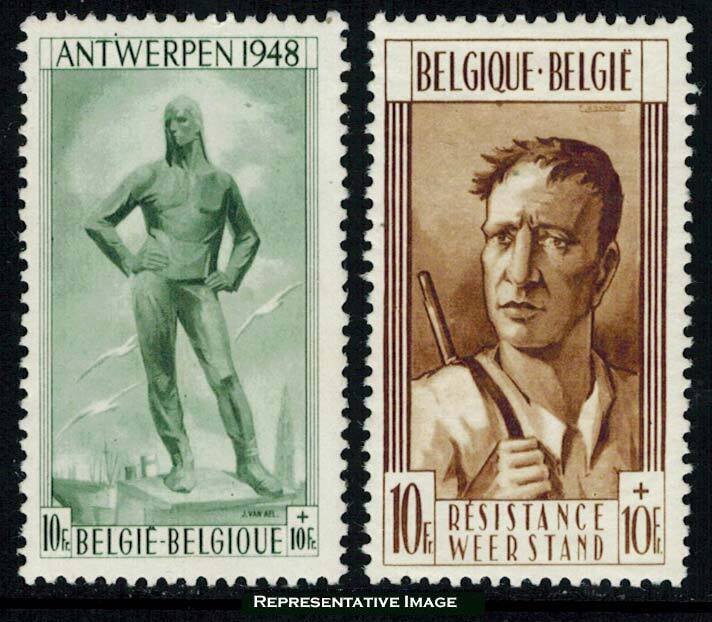Belgium Scott B460-B461 Mint never hinged.