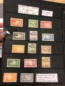 BRITISH EMPIRE – HIGH VALUE MINT DEFINITIVE SETS – 425035