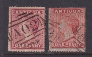 Antigua, Scott 2-3 (SG 6-7), used