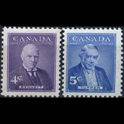 CANADA 1955 - Scott# 357-8 Primers Set of 2 NH