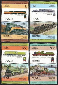 Tuvalu Sc #222-225 MNH pairs