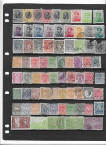 SERBIA COLLECTION ON STOCK SHEET MINT/USED