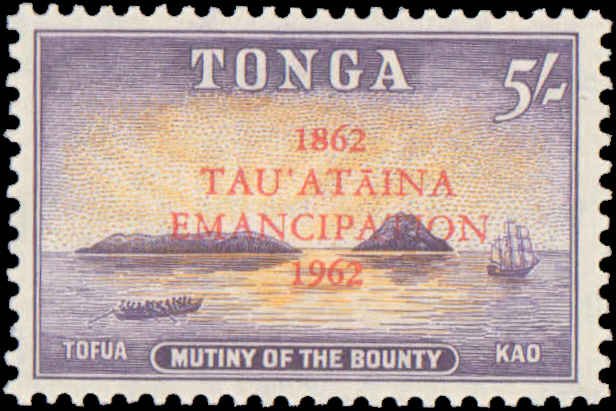 Tonga #119-126, Complete Set(8), 1962, Never Hinged
