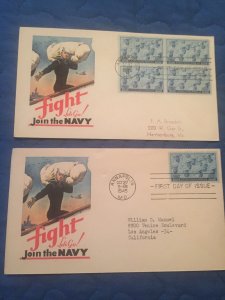 2 FDC NAVY 935