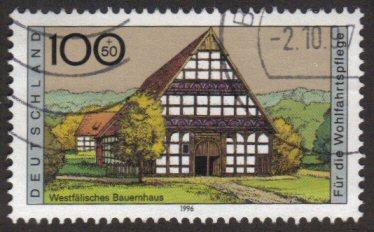 Germany #B805 used - farmhouse
