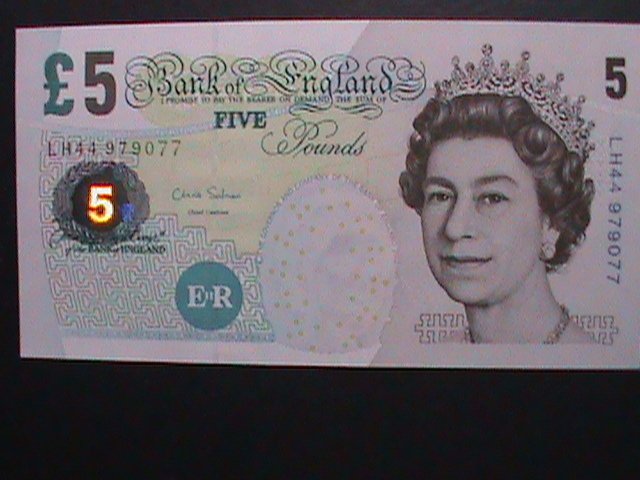 ENGLAND-2002  BANK OF ENGLAND UNCIRCULATED CURRENCY-VF WE SHIP TO WORLD WIDE