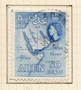 Aden 1953 Early Issue Fine Used 50c. NW-157864