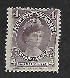 NEWFOUNDLAND 84 MINT HINGED,  QUEEN MARY AS DUCHESS OF YORK 1897