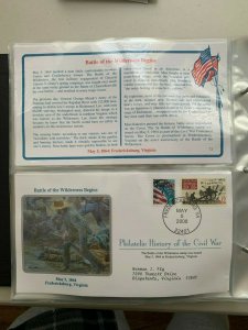 Philatelic History Civil War cover battle of the wilderness begins