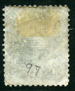 UNITED STATES SCOTT#97  12c WASHINGTON  USED