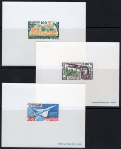 Cameroun 1977 Sc#C245/C250 CONCORDE/AVIATION/PIONNERS 6 DELUXE S/S MNH