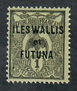 Wallis & Futuna #1 Mint Hinged single
