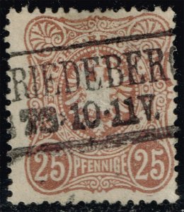 Germany #33 Imperial Eagle; Used