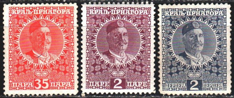 Montenegro. 1913. 87-96 from the series. King of Montenegro. MLH.