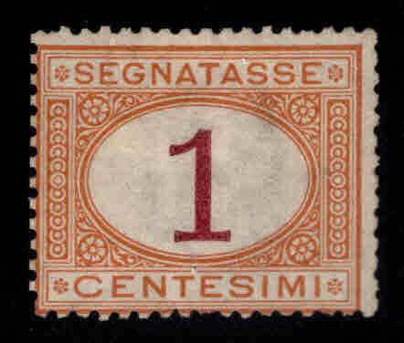 ITALY Scott J3 MH* Postage due