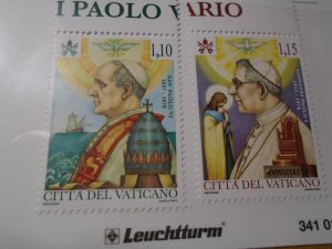 Vatican City  Year   2018  Pope Paul VI / Pope John Paul I  MNH