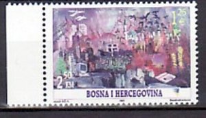 Bosnia & Herzegovina (Muslim Adm) Sc 410 NH ISSUE of 2002 - independence issue