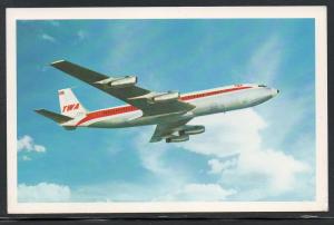 TWA Jet Card Used From Heathrow Airport 1964 B521