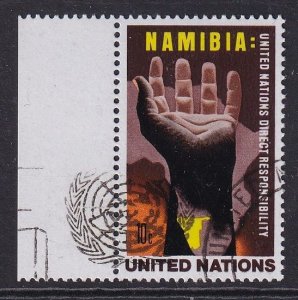 United Nations  New York  #263 cancelled 1975 Namibia 10c