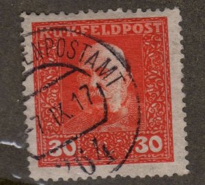 Austria M34 with 264 numerical cancel, used in occupied Romania