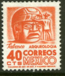 MEXICO 948, 40¢ 1950 Definitive 5th Printing wmk 350. MINT, NH. F-VF.