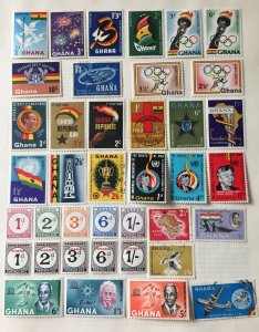 Ghana 1960s M&U Red X Trains Dues (Aprx 100+Items)(Apr549 