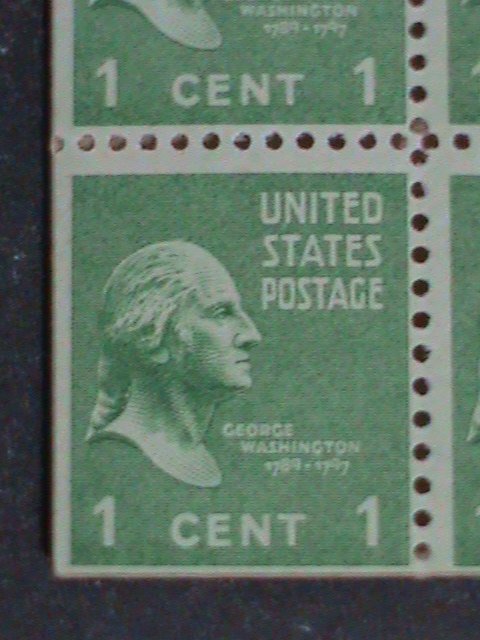 UNITED STATES STAMP:1938-SC# 804- GEORGE WASHINGTON VERY OLD BOOKLET OF 24